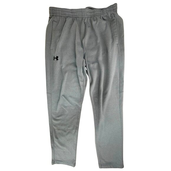 Under Armour Mens Loose Fit ColdGear Gray Athletic Jogger Large - Picture 1 of 6